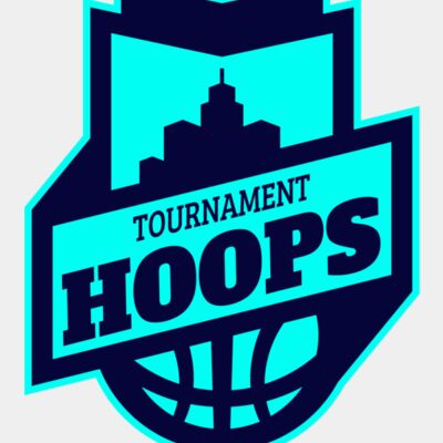 Hoops Tournament Basketball logo template Thumbnail